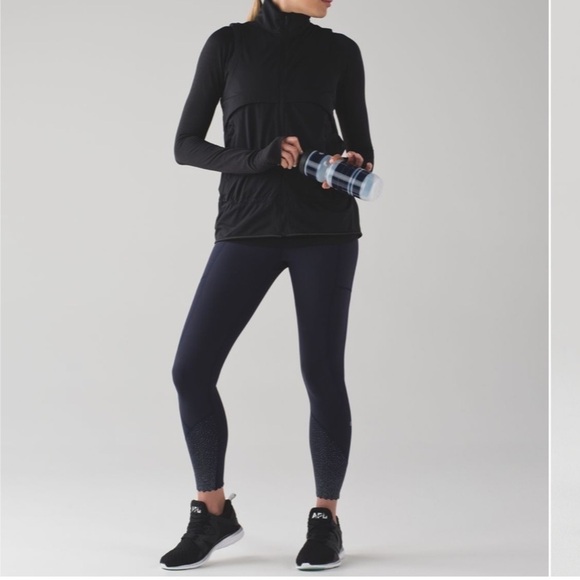 ❤️ Lululemon Tight Stuff Tight in Midnight Navy Reflective B14 - Picture 13 of 14